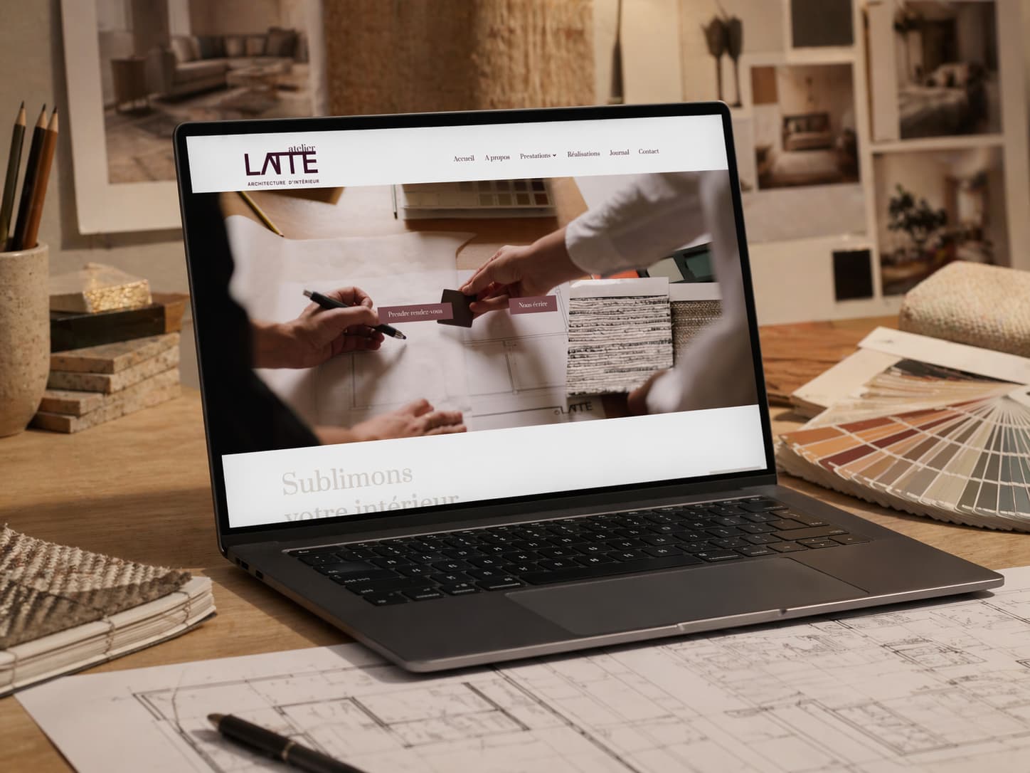 Aperçu du projet Atelier Latte