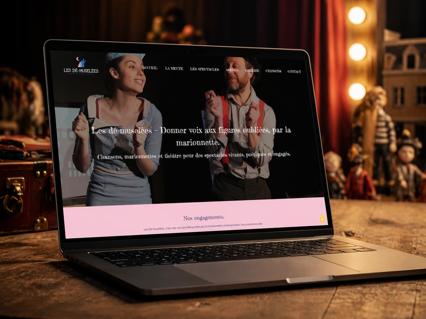 Aperçu du projet Les Dé-muselées