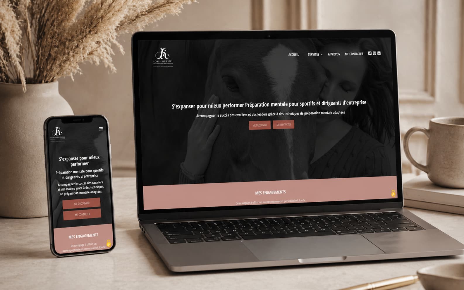 Aperçu du projet Lorah  Hurstel - Préparatrice mentale